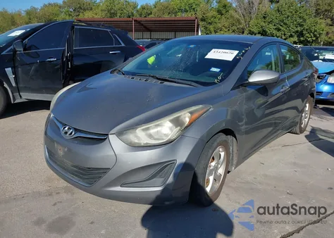 2014 Hyundai Elantra Se из США, поврежденный, VIN 5NPDH4AE3EH500661
